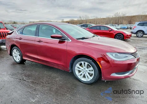 2016 Chrysler 200 Limited z USA, uszkodzony, nr VIN 1C3CCCAB7GN120059